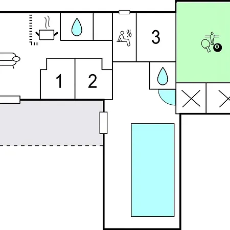 Holiday home Amazing In Blavand With Kitchen Ho